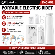 W WzzPzz Bidet Spray Set 400mAh Portable Travel Bidet Electric IPX7 Waterproof Portable Bidet Travel