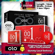 001 Ultra Thin Hot Passion Hyaluronic Acid Nourishing Condom Kondom Nipis Kondom Lelaki 超薄安全套