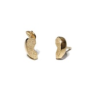 切片蘋果迷你耳環 14k