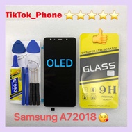 ชุดหน้าจอ Samsung A7 2018 OLED แถมฟิล์มพร้อมชุดไขควง