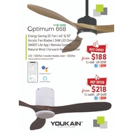 Smart Acorn Youkain fan (Free delivery), inclusive wifi module.