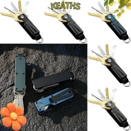 KEATHS Key Organizer, Metal Holds 2-6 Keys Keys Fob with Clip,  Multi-function Modern with Screwdriv