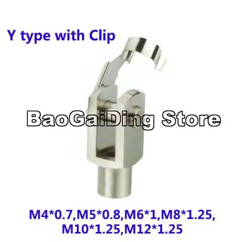 MA/MAL Mini Pneumatic Air Cylinder Parts M3*0.5 M4 M5 M6*1 M8*1.25 M10*1.25 M12*1.25 M16*1.5 Buckle 