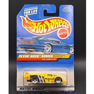 1998 Hot Wheels - Flying田 Aces Series - Sol-Aire CX4 - Yellow - Variant Velg - Racing (B10)