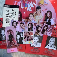 Photocard itzy crazy in love polaroid pob pc yuna lia chaeryeong yeji ryujin