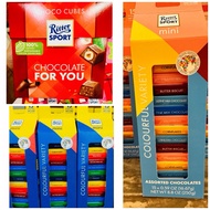 Coklat Langkawi Ritter Sport Mini, Choco Cubes Mix Chocolate