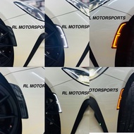 Toyota GR86 Gt86 Gt GR 86 Subaru BRZ front side fender sequential led signal lamp fog light cover DR