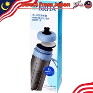 【Direct from Japan】 Brita Active Bottle Water Filter, Dark Blue