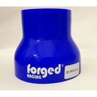 51mm to 76mm 51>76 mm 2">3" Forged Racing Silicone Reducer Hose Blue