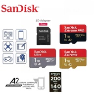 SanDisk Extreme PRO MicroSD Card 1TB 512GB 256GB 128GB | Blazing 200MB/s Read, 140MB/s Write | A2 Ap