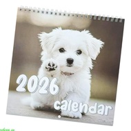 zebeaa. 2026 Monthly Wall Calendar Art Paper Wall Art Calendar With Bold Illustrations