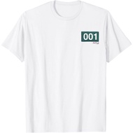 Squid Game Player 001 Pocket Costume T-Shirt