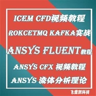 ANSYS ICEM CFD CFX FLUENT 15.0 16.0 19.0 From Introduction to Proficient Video Tutorial