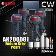 [ Yamaha AK200081 Enduro Grey Pearl | Kelabu Mutiara Enduro ] Cat 2K Touch Up Tahan Panas DIY Cat Ti