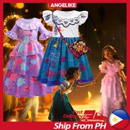 Encanto Mirabel Dress Isabella Encanto for Kids Encanto Mirabel Costume Dress for Kids Birthday Cost