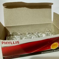 หลอดไฟเบรค ไฟหรี่ แบบเสียบ 2ไส้ 12.v T20 21/8w PHYLLIS สินค้าคุณภาพดี ได้มาตรฐาน