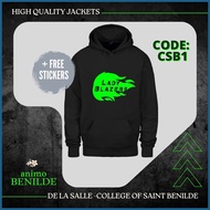 ★ ▣ ¤ DLSU-CSB (De La Salle-College of Saint Benilde) High Quality Hoodie Jacket