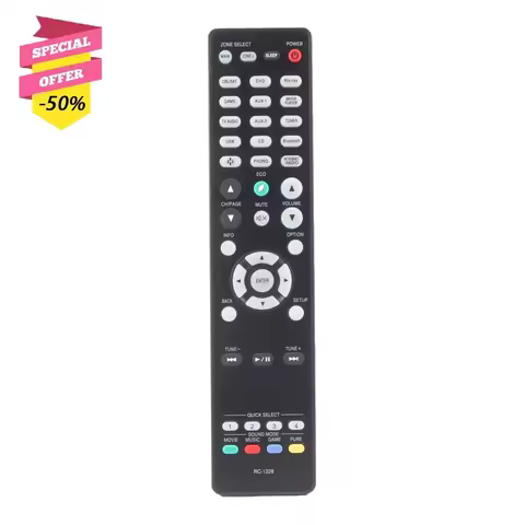 New RC-1228 RC1228 Remote Control Compatible With Denon AV Receiver Controller RC-1227 RC-1217 RC-12
