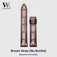 Woalmorn | Crocodile Leather Watch Band