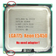 ZZOOI Used Xeon E5450 Processor 3.0GHz 12M 1333Mhz works on lga 775 mainboard no need adapter