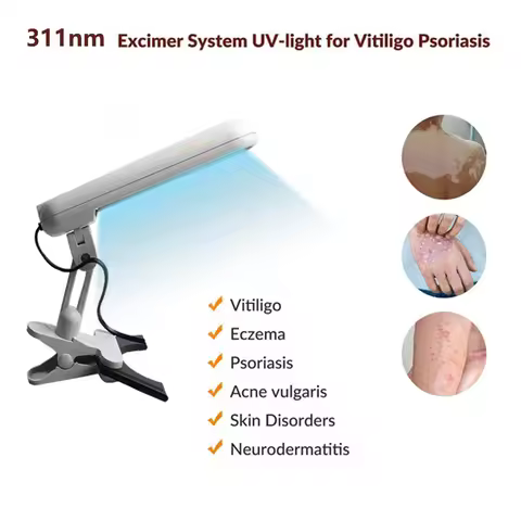 311nm UVB UVB Lamp for Vitiligo Eczema Psoriasis - Phototherapy Skin Problem Treatment Lamp