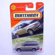 Matchbox 2024 Range Rover Phev Gold
