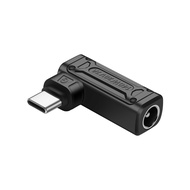 PD 140W DC5521 to Type C Power Charging Adapter DC 5.5mm x 2.1mm Female Input to USB C Male Connecto