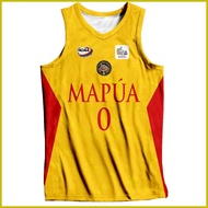 ✴ ◬ ✆ MAPUA BASKETBALL YELLOW JERSEY ESCAMIS (PERSONALIZE NAMES & NUMBER MAPUA)