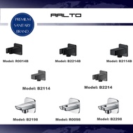 AALTO | Matte Black/Gun Metal/Chrome Shower Holder/Shower outlet holder/Shower outlet