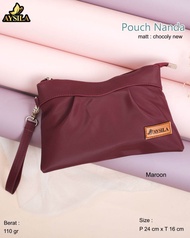 Nanda pouch by aysila chocoly/dompet dan pouch Nanda bahan anti air pouch terlaris dan termurah