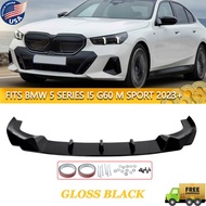 2026
 Front Bumper Lip Splitter Diffuser Body Kit Spoiler Bumper Guard Protector For BMW 5 Series I5
