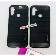 SILICONE REALME C3 DELKIN CARBON - SOFT CASE REALME C3