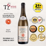 Tombacco Pecorino I.G.T. Terre di Chieti 750ml Alc:13.5% white wine ✔Duty paid 100% ORIGINAL (Italy)