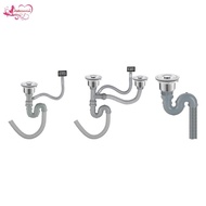 [Abbraccia] Sink Drain Pipe Drainage Pipe Sink Strainer Easy to Install Deodorant Drain Pipe Sink Dr