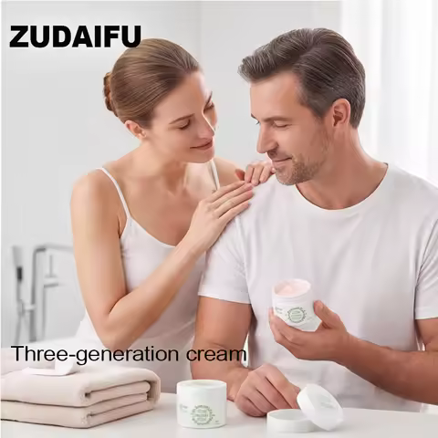 1/2/3/4PCS ZUDAIFU Third Generation Herbal Skin Care Cream, Pale Pink Paste, Household Body Care Cre