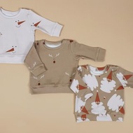 聖誕嬰兒運動衫，男嬰運動衫，女嬰運動衫，嬰兒毛衣