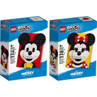 [MR BRICK] 40456 40457 Lego Brick Sketches Mickey & Minnie (new)