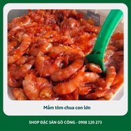 Mắm tôm chua Gò Công hủ 500gr (tôm size lớn)