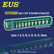 Green Easy Carry Socket Set 1/4"Dr | 3/8"Dr