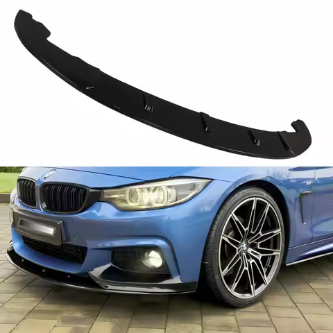 2PCS Front Bumper Lip Splitter For BMW 4 Series F32 F33 F36 420i 425d 435i M Sport 2013-2017 Pre-Fac