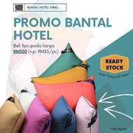 (ready Stock) Hotel Hilton Pillow - Viral Bolster Cuchion Pillows Comforter Pillows Cheap Pillows Hotel Pillows