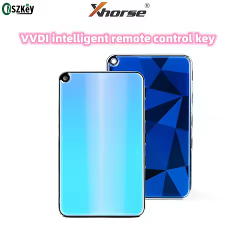 CNSZKey Xhorse XSKC04EN XSKC05EN King Card Key Slimmest Universal Smart Remote 4 Buttons Key For VVD