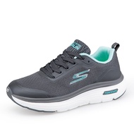 SKECHERS สเก็ตเชอร์ส รองเท้าผู้หญิง women Slip-Ins Ascendant Shoes - 229916- Light-grey Air-Cooled Memory Foam Heel Pillow Machine Washable Max Cushioning Natural Rocker Technology Slip-Ins Ultra Go