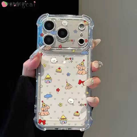 Cute Dog Bow Flower Case For Vivo X300 X300S X200S X200T X200 Pro Mini FE X100 Ultra X100s X90S X80