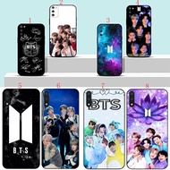 Samsung A01 EU A02 M02 A03S A10 A10S A21 A6 A7 A8 A9 A6 Plus A8 Plus 2018 A6 BTS Soft black phone case