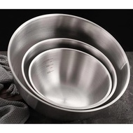 [COMBO 3 CHẬU] Thau inox 💖𝑭𝑹𝑬𝑬𝑺𝑯𝑰𝑷💖 Chậu Inox 304 - Âu Inox 304 Hàng Cao Cấp Nhập Khẩu Trực Tiếp Dày