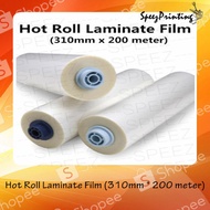 Hot Roll Laminate Film (310mm * 200 meter) / Menu Laminate / Name Card Laminate