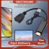 HDMI-Compatible To DisplayPort Cable 4K@60Hz 2K@120Hz HDMI-Compatible Male To DP Female Adapter Cord