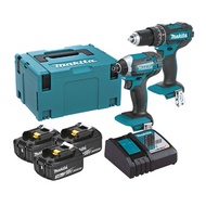 MAKITA 18V 3X3.0AH LI-ION COMBO KIT DLX2131JX7 (DHP482+DTD152)