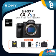 Sony Alpha A7S III / A7SMK3 Mirrorless Digital Camera Body with 64gb Tough Card (Sony Malaysia Warra
